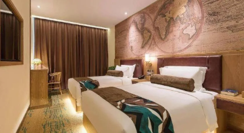 Bed in James Joyce Coffetel Tangshan Zunhua Film City