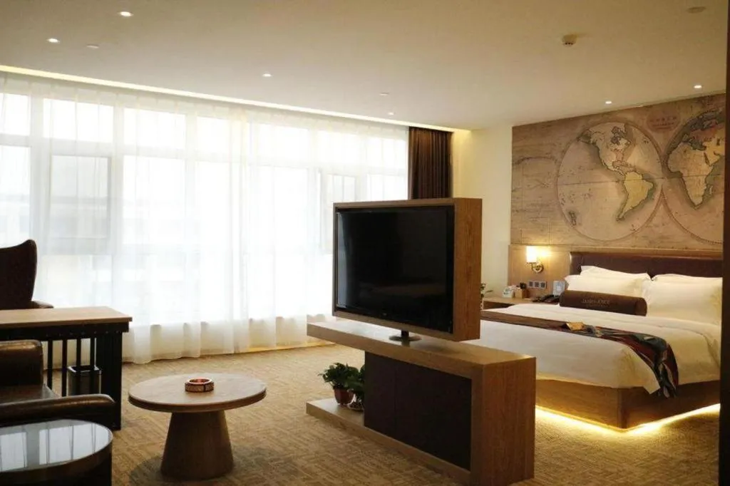 Bed in James Joyce Coffetel Tangshan Zunhua Film City