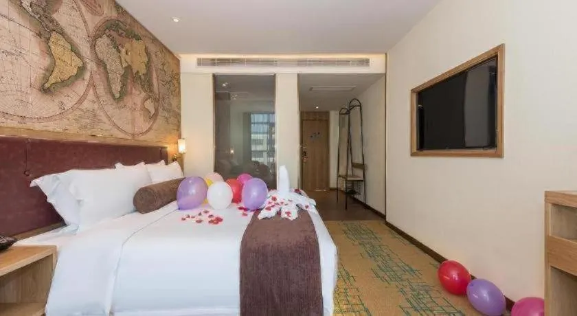 Bed in James Joyce Coffetel Tangshan Zunhua Film City