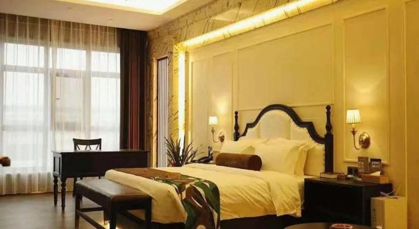 Bed in James Joyce Coffetel Tangshan Zunhua Film City