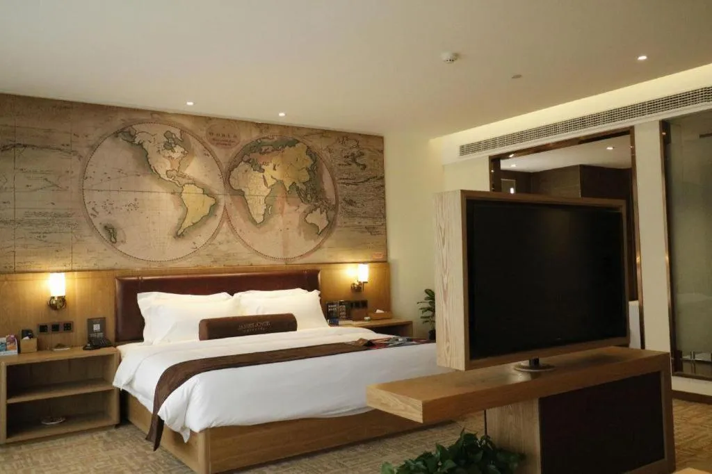 Bed in James Joyce Coffetel Tangshan Zunhua Film City