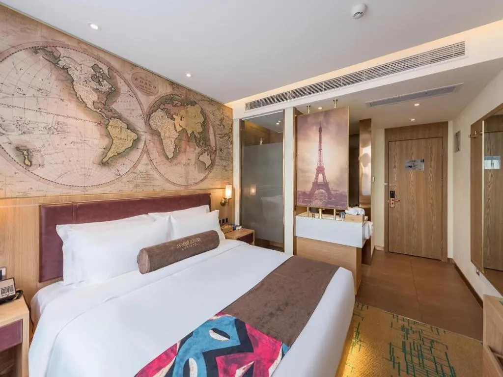 Bed in James Joyce Coffetel Tangshan Zunhua Film City