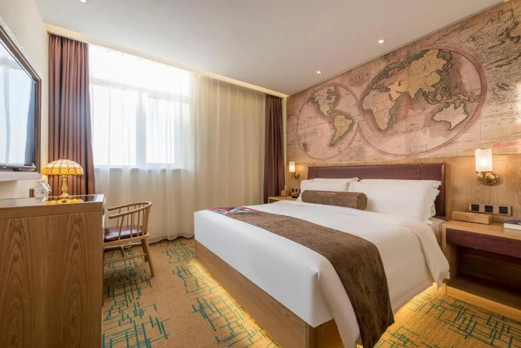 Bed in James Joyce Coffetel Tangshan Zunhua Film City