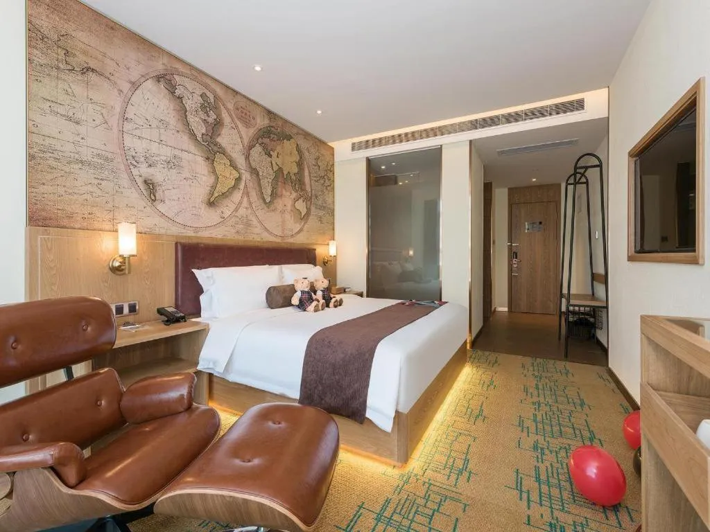 Bed in James Joyce Coffetel Tangshan Zunhua Film City