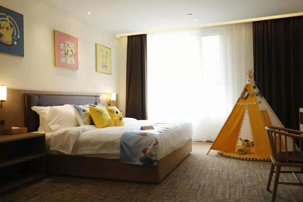 Bed in James Joyce Coffetel Tangshan Zunhua Film City