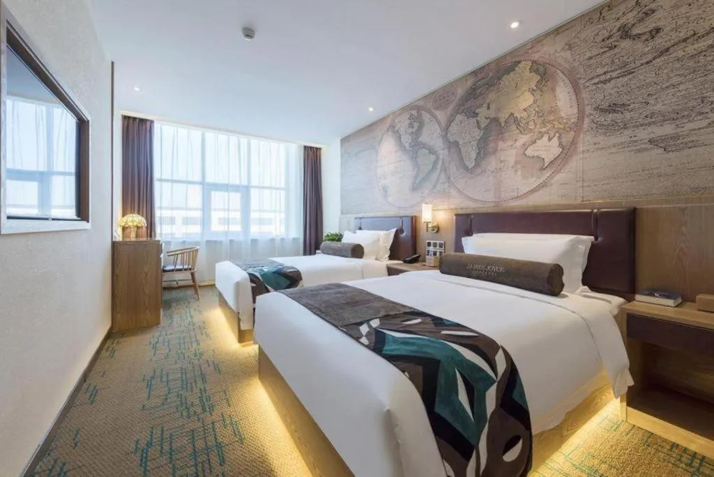 Bed in James Joyce Coffetel Tangshan Zunhua Film City