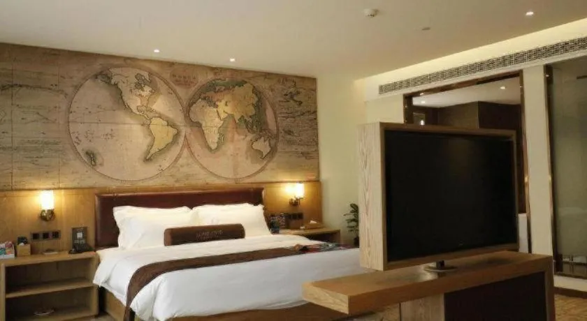 Bed in James Joyce Coffetel Tangshan Zunhua Film City