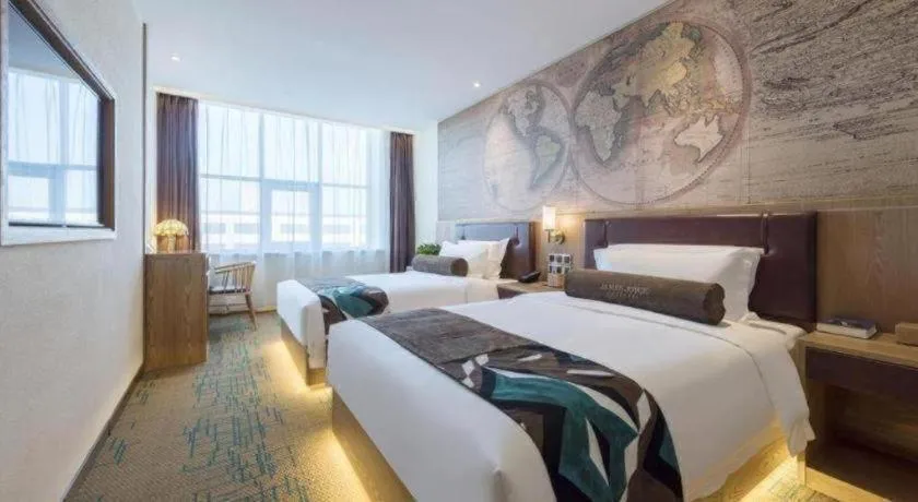 Bed in James Joyce Coffetel Tangshan Zunhua Film City