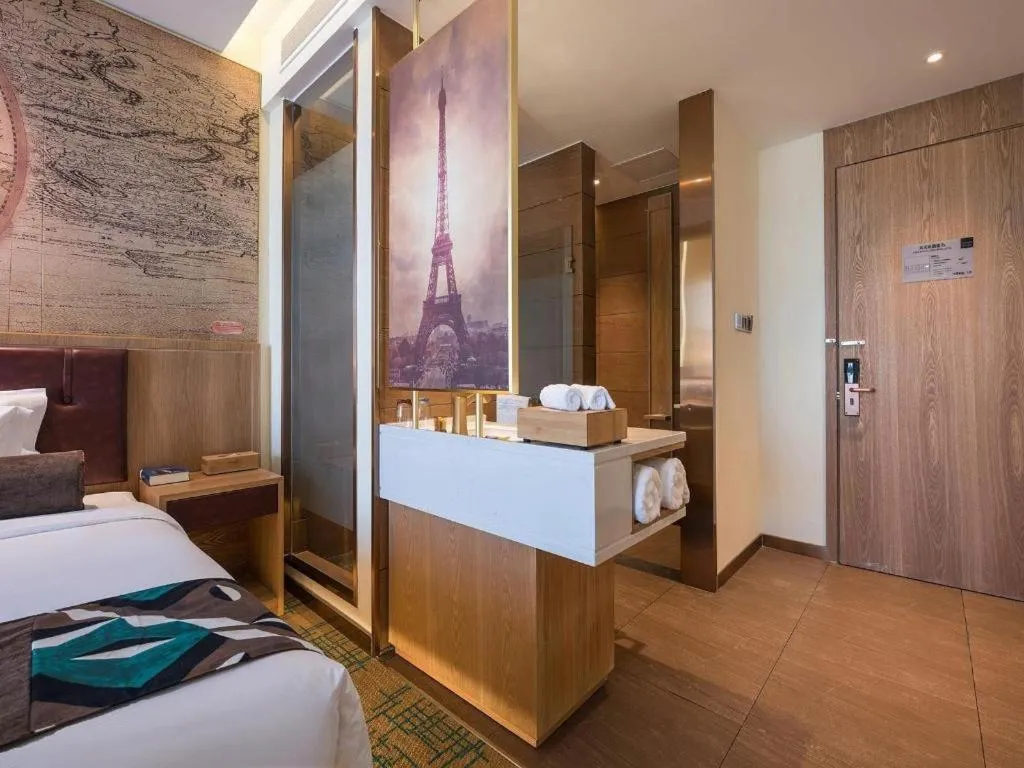 Bed in James Joyce Coffetel Tangshan Zunhua Film City