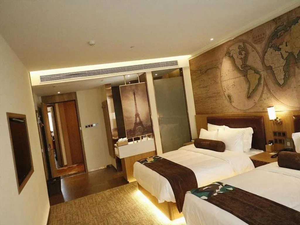 Bed in James Joyce Coffetel Tangshan Zunhua Film City