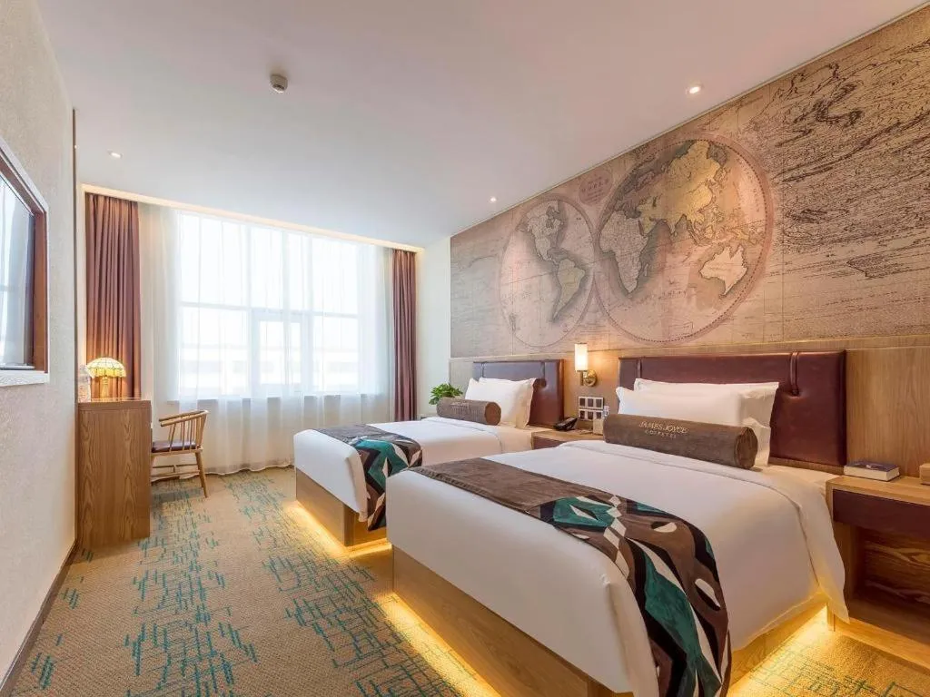 Bed in James Joyce Coffetel Tangshan Zunhua Film City