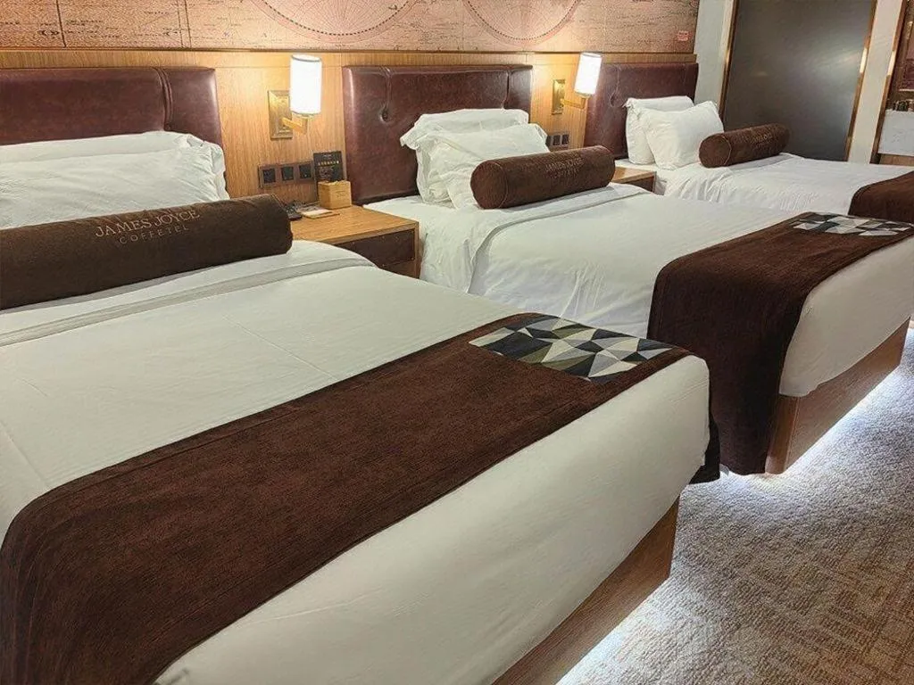 Bed in James Joyce Coffetel Tangshan Zunhua Film City