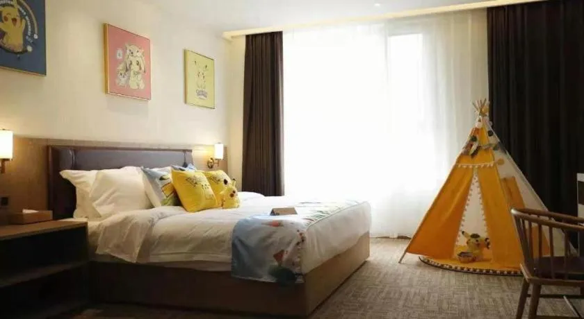 Bed in James Joyce Coffetel Tangshan Zunhua Film City