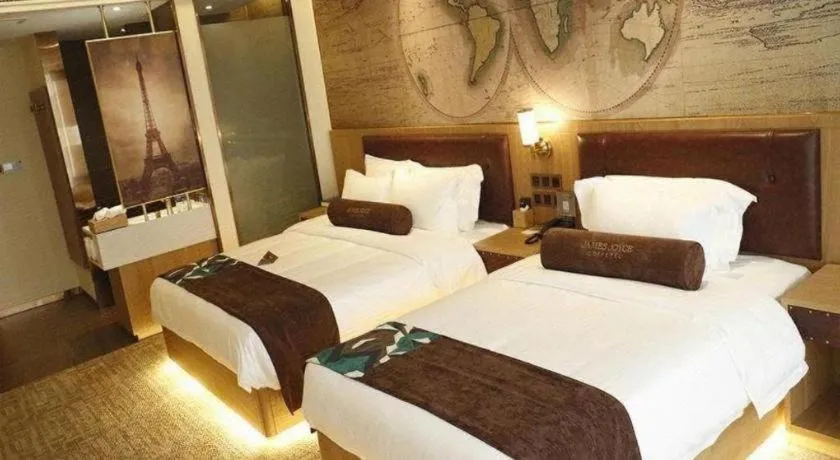 Bed in James Joyce Coffetel Tangshan Zunhua Film City