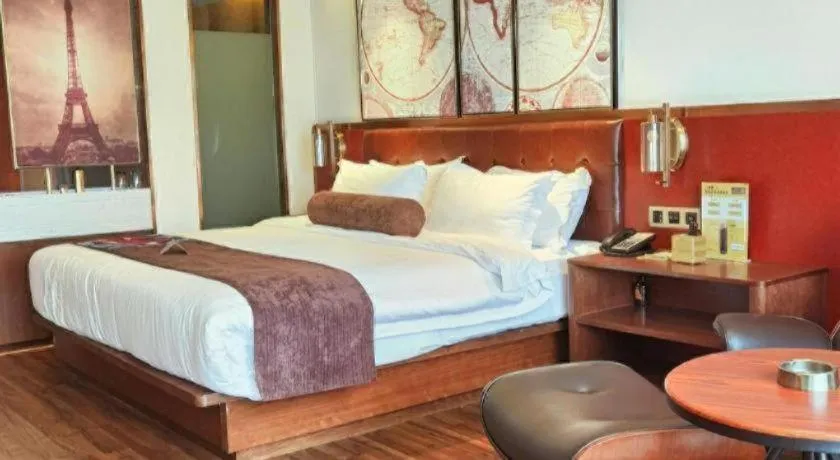 Bed in James Joyce Coffetel Wuhan Gutian Er Road Metro Station