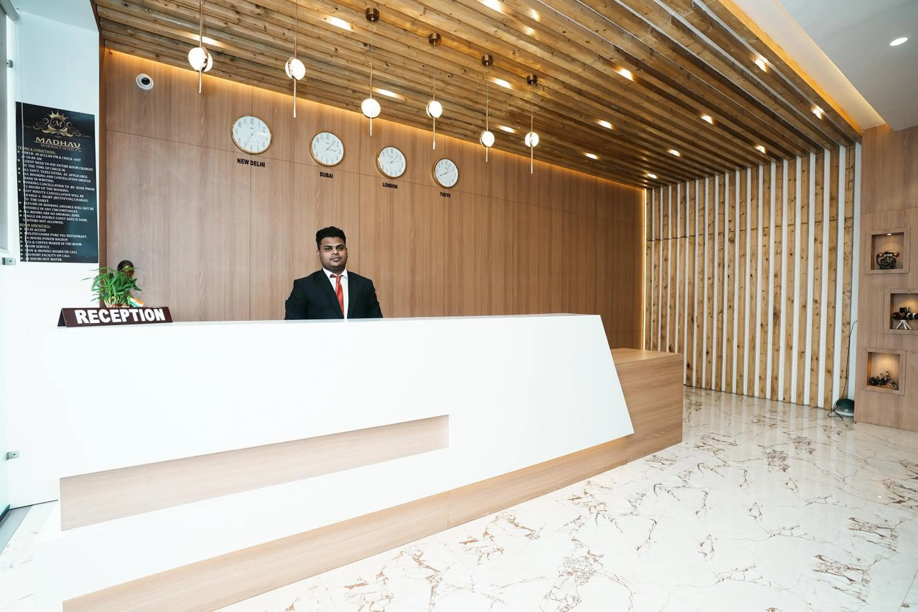 Lobby or reception in Madhav Residency Hotel & Banquet, Kalyan, Mumbai