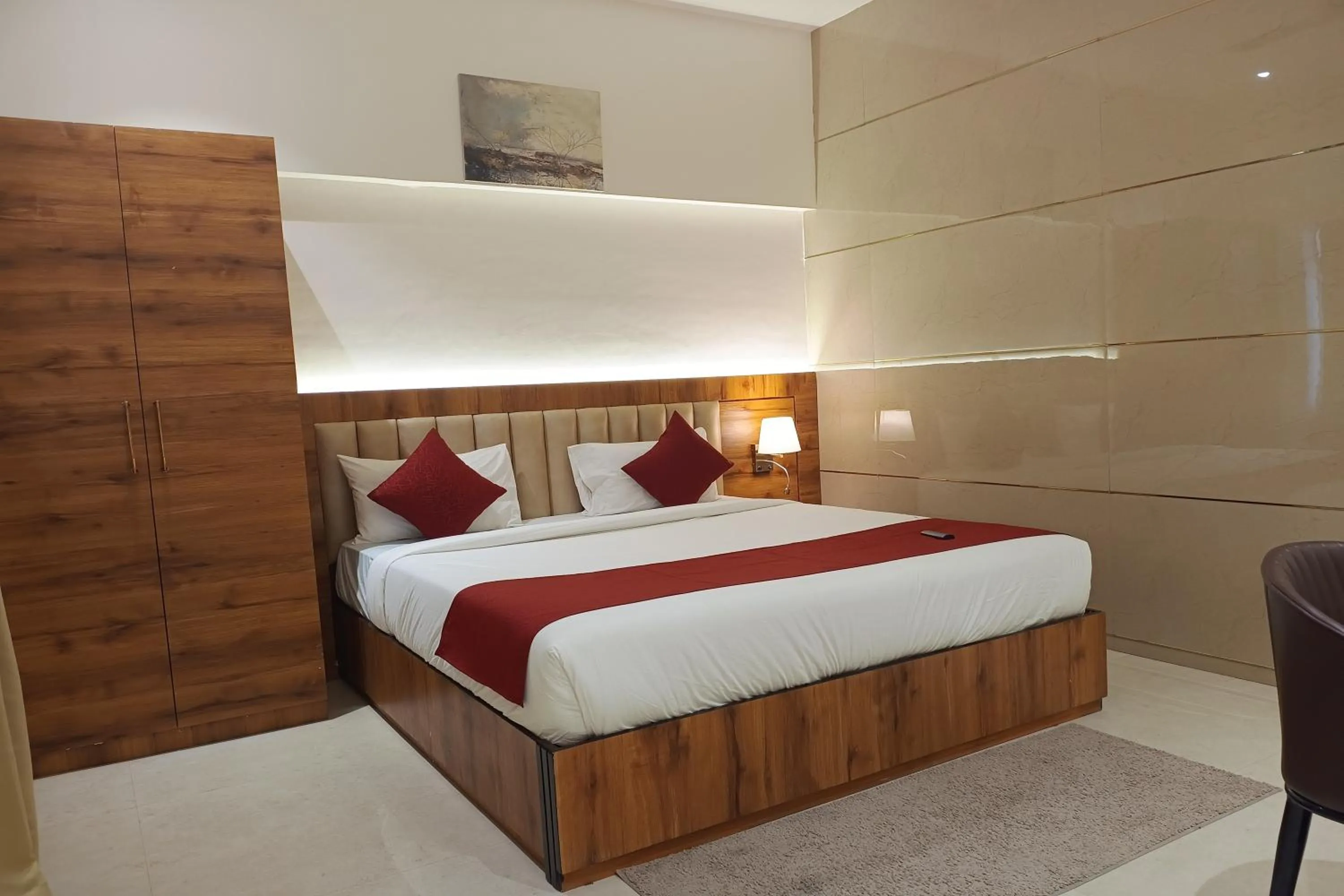 Bed in Madhav Residency Hotel & Banquet, Kalyan, Mumbai