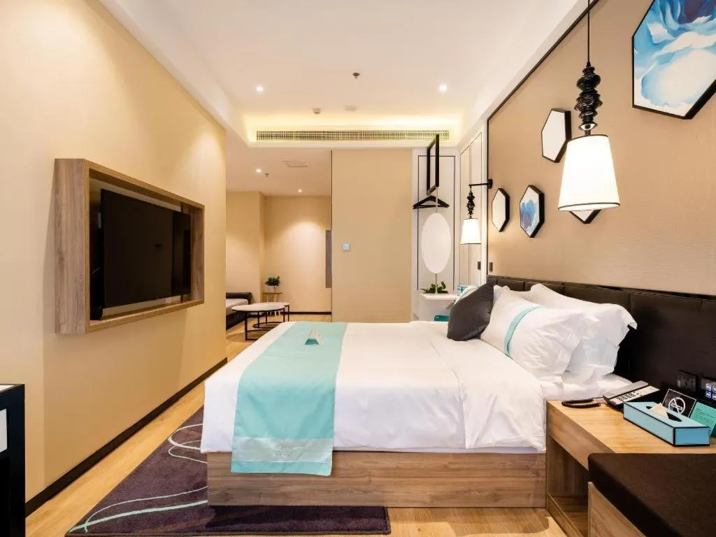 Bed in Xana Lite Tianjin Ninghe Trade Development Zone