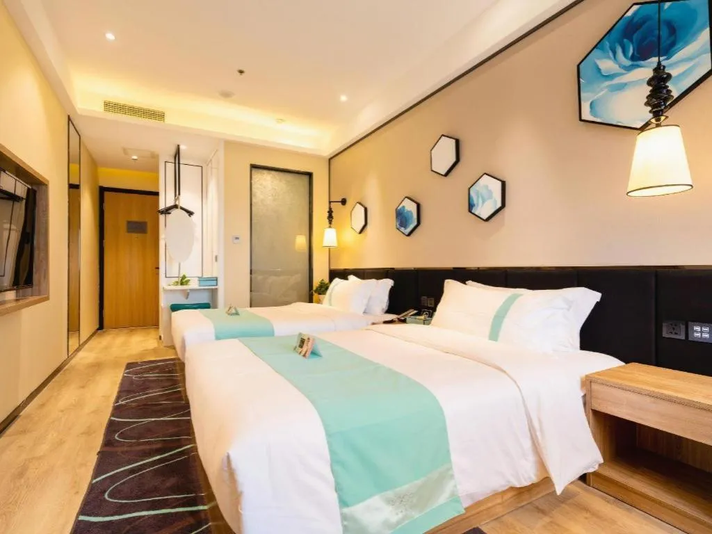 Bed in Xana Lite Tianjin Ninghe Trade Development Zone