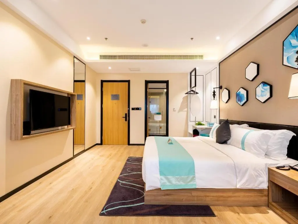 Bed in Xana Lite Tianjin Ninghe Trade Development Zone