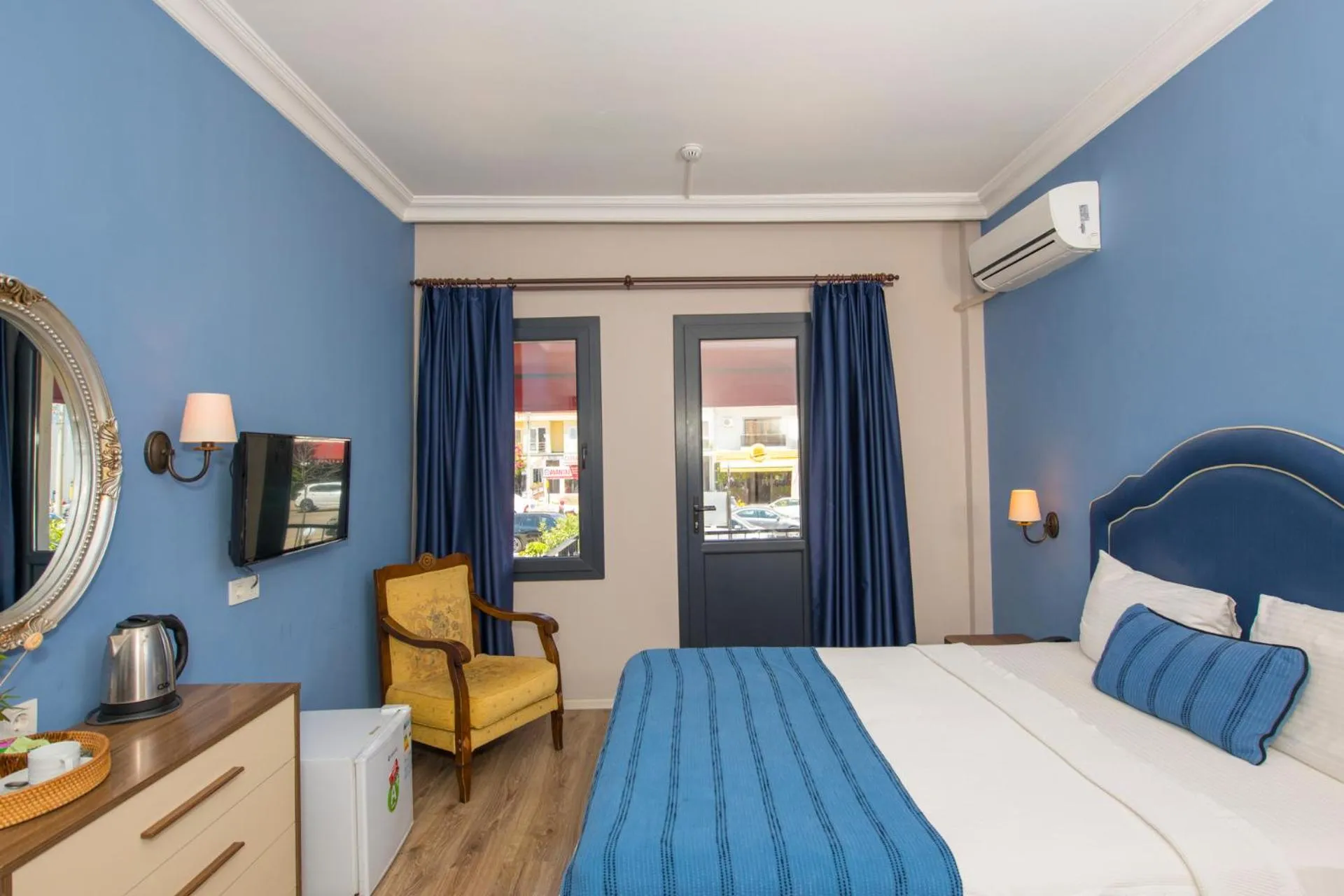 Bed in Akkent Garden Hotel