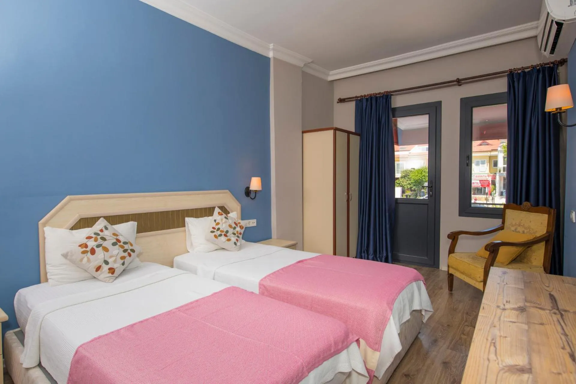 Bed in Akkent Garden Hotel