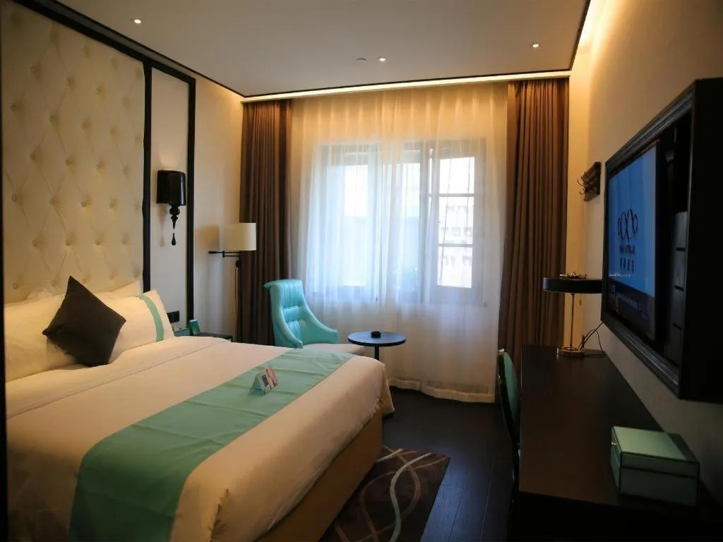 Bed in Xana Hotelle Nanchang Hongdu Middle Avenue Provincial TV Station