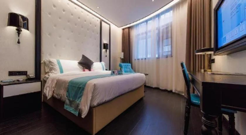 Bed in Xana Hotelle Nanchang Hongdu Middle Avenue Provincial TV Station