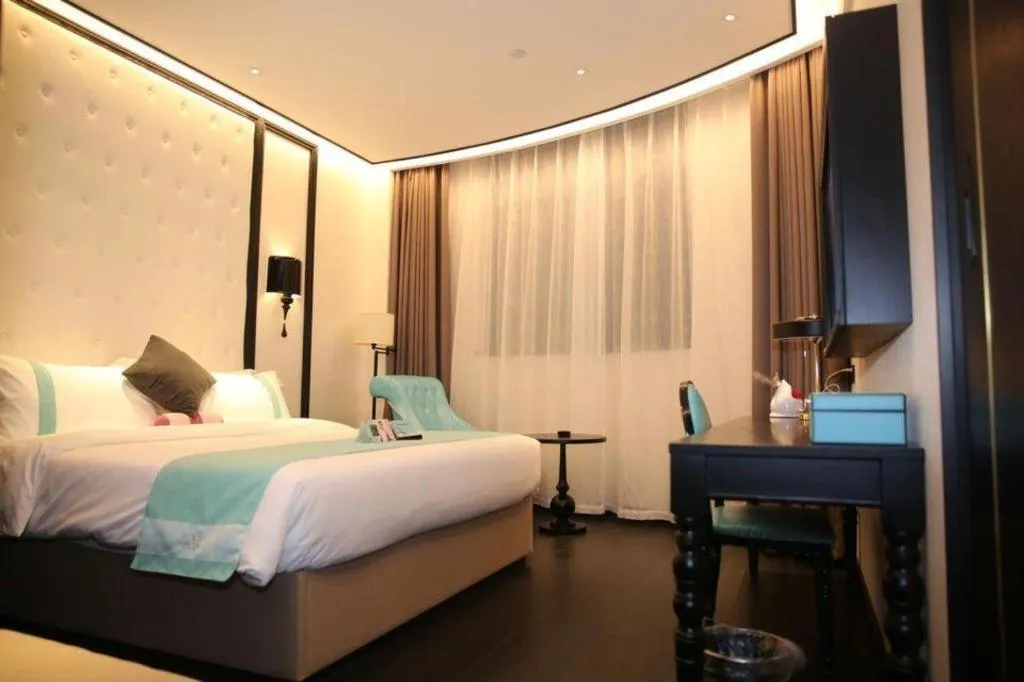 Bed in Xana Hotelle Nanchang Hongdu Middle Avenue Provincial TV Station