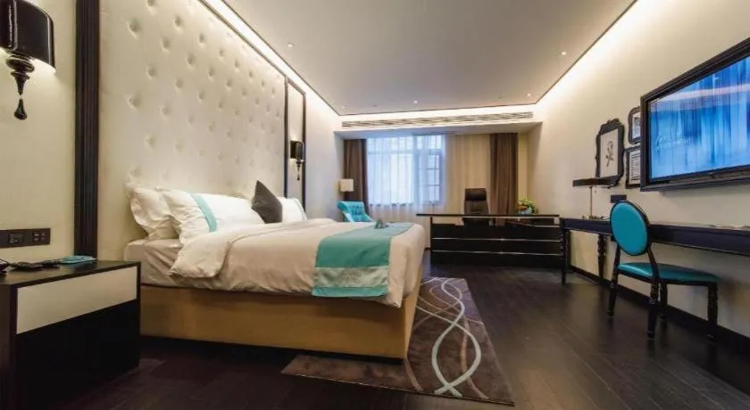 Bed in Xana Hotelle Nanchang Hongdu Middle Avenue Provincial TV Station