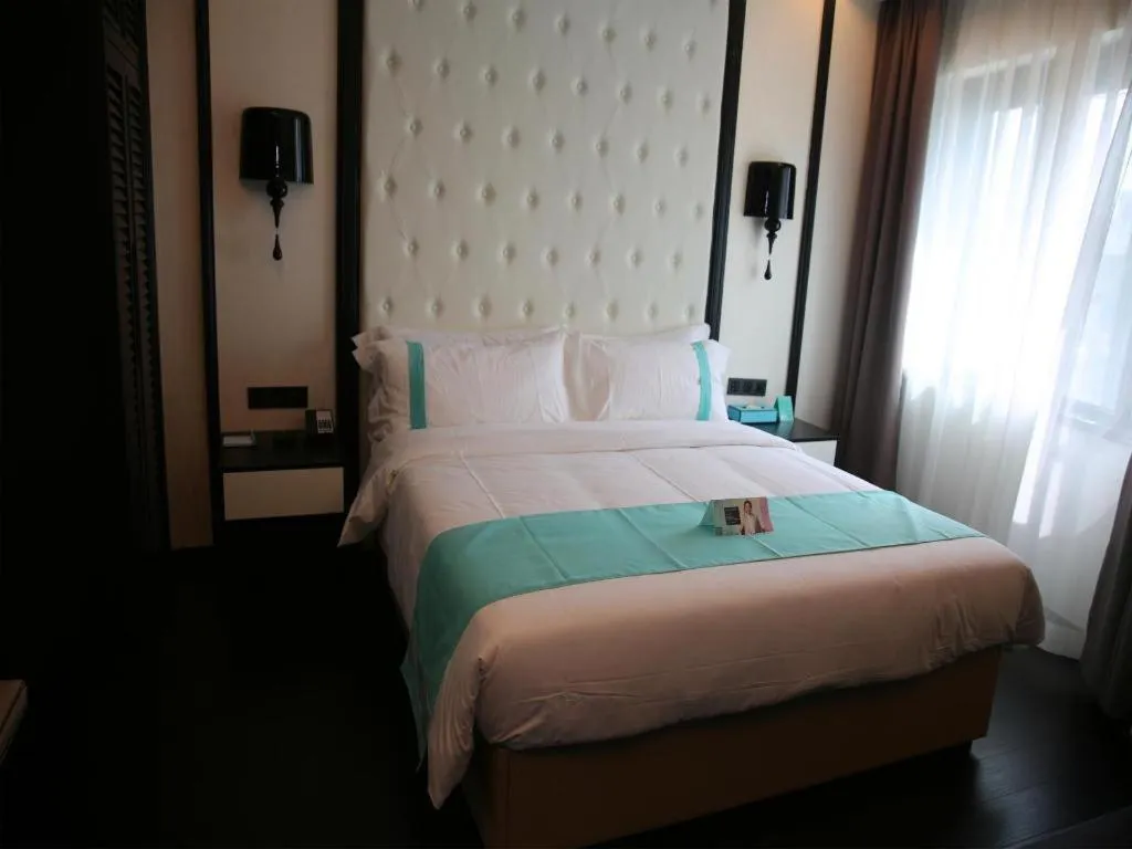 Bed in Xana Hotelle Nanchang Hongdu Middle Avenue Provincial TV Station