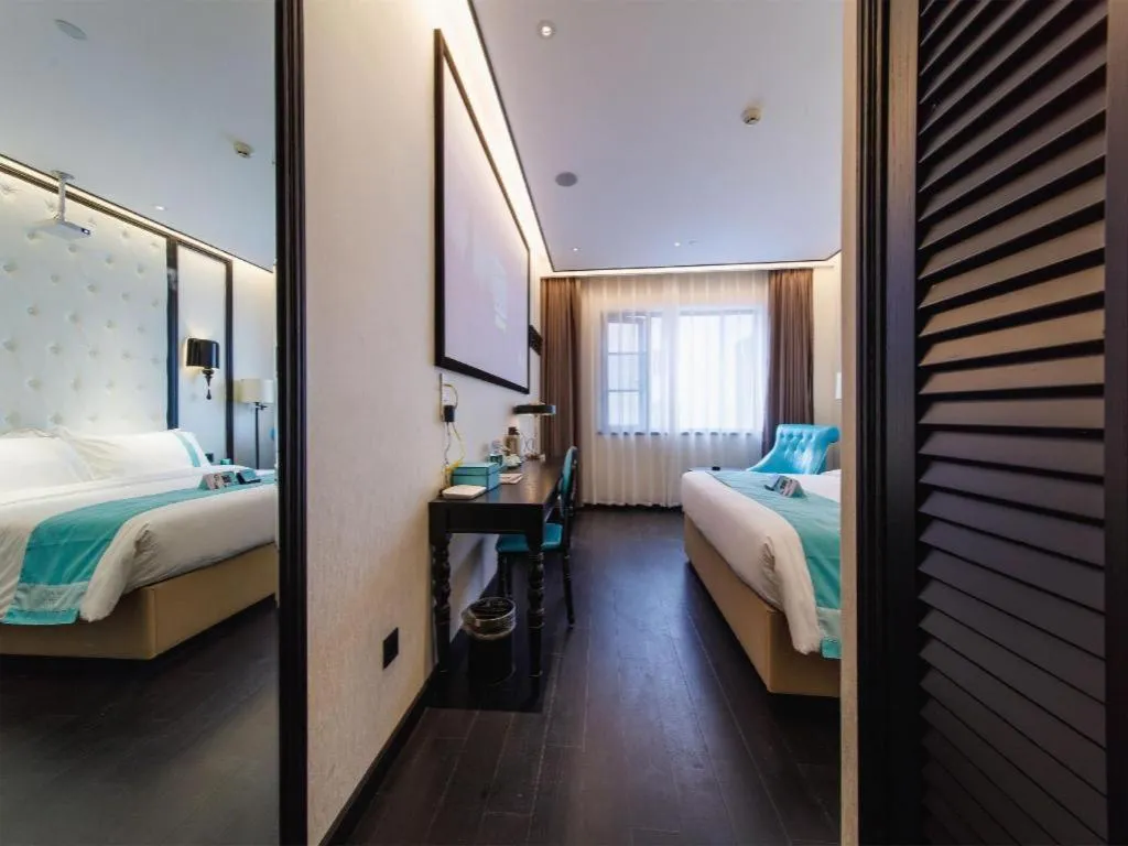 Bed in Xana Hotelle Nanchang Hongdu Middle Avenue Provincial TV Station