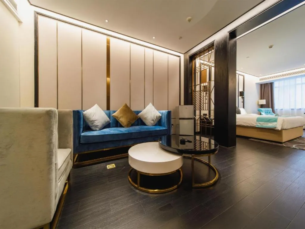 Bed in Xana Hotelle Nanchang Hongdu Middle Avenue Provincial TV Station