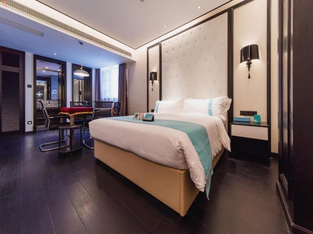 Bed in Xana Hotelle Nanchang Hongdu Middle Avenue Provincial TV Station