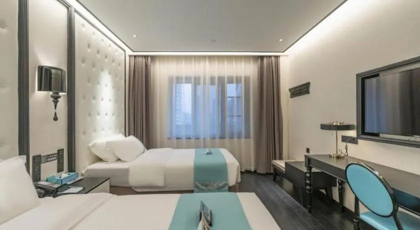 Bed in Xana Hotelle Nanchang Hongdu Middle Avenue Provincial TV Station