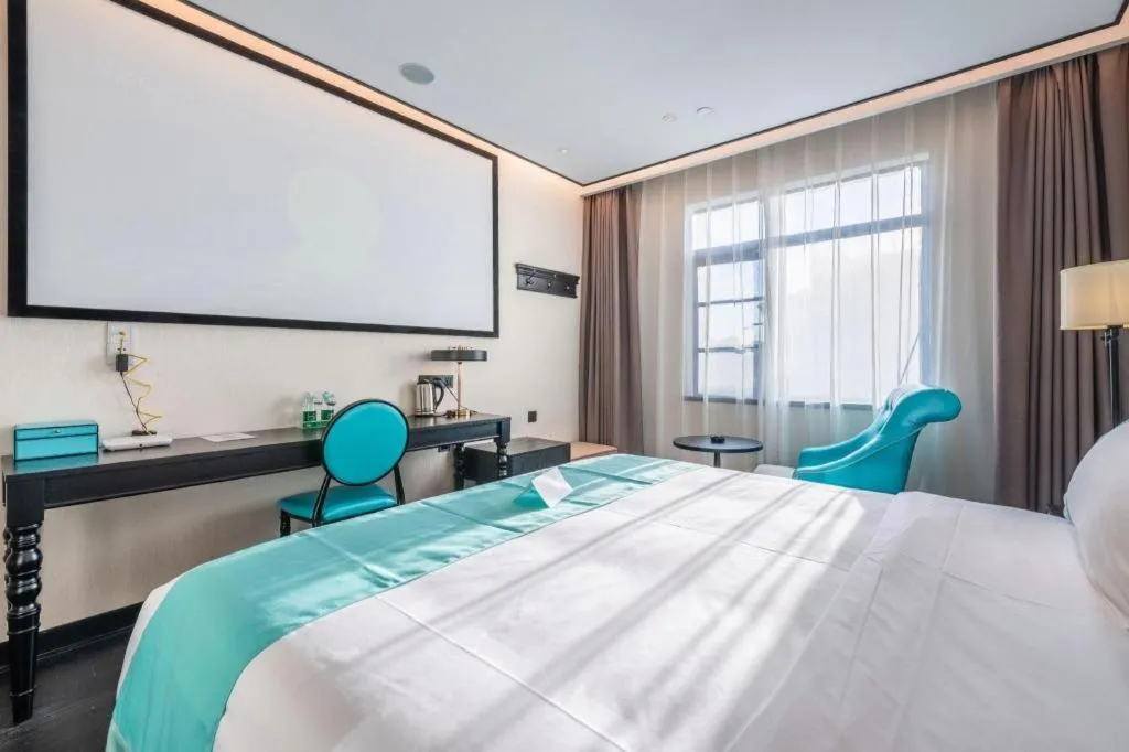 Bed in Xana Hotelle Nanchang Hongdu Middle Avenue Provincial TV Station