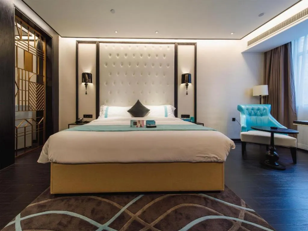 Bed in Xana Hotelle Nanchang Hongdu Middle Avenue Provincial TV Station