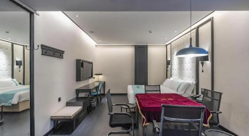 Bed in Xana Hotelle Nanchang Hongdu Middle Avenue Provincial TV Station