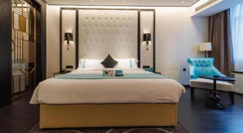 Bed in Xana Hotelle Nanchang Hongdu Middle Avenue Provincial TV Station