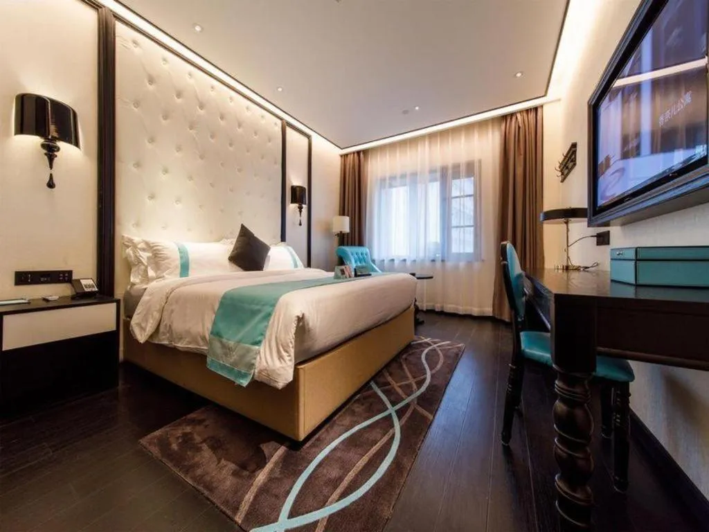 Bed in Xana Hotelle Nanchang Hongdu Middle Avenue Provincial TV Station