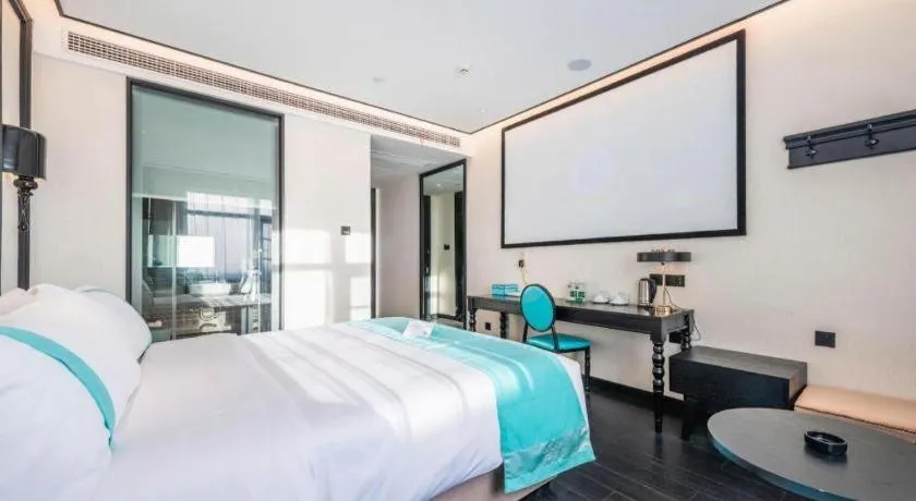 Bed in Xana Hotelle Nanchang Hongdu Middle Avenue Provincial TV Station