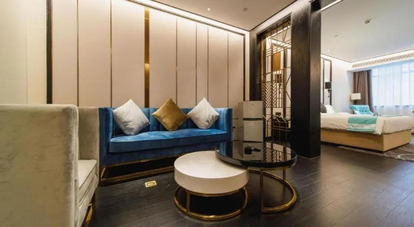 Bed in Xana Hotelle Nanchang Hongdu Middle Avenue Provincial TV Station