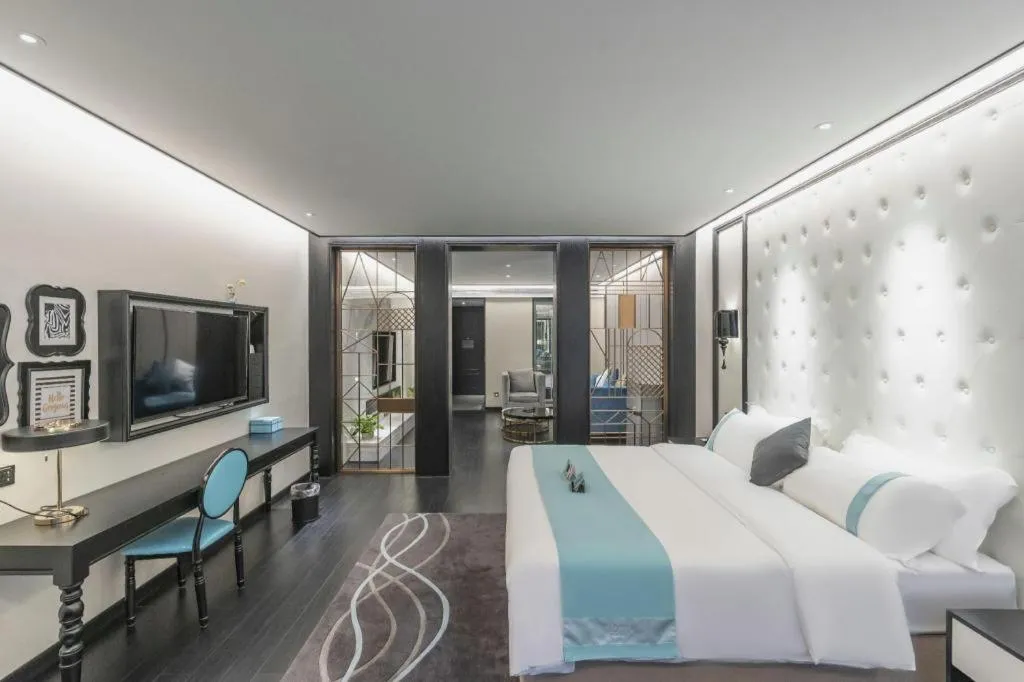 Bed in Xana Hotelle Nanchang Hongdu Middle Avenue Provincial TV Station