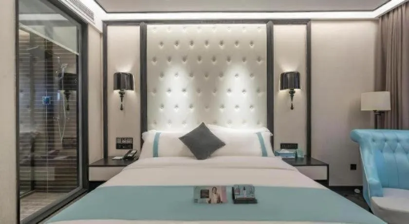 Bed in Xana Hotelle Nanchang Hongdu Middle Avenue Provincial TV Station