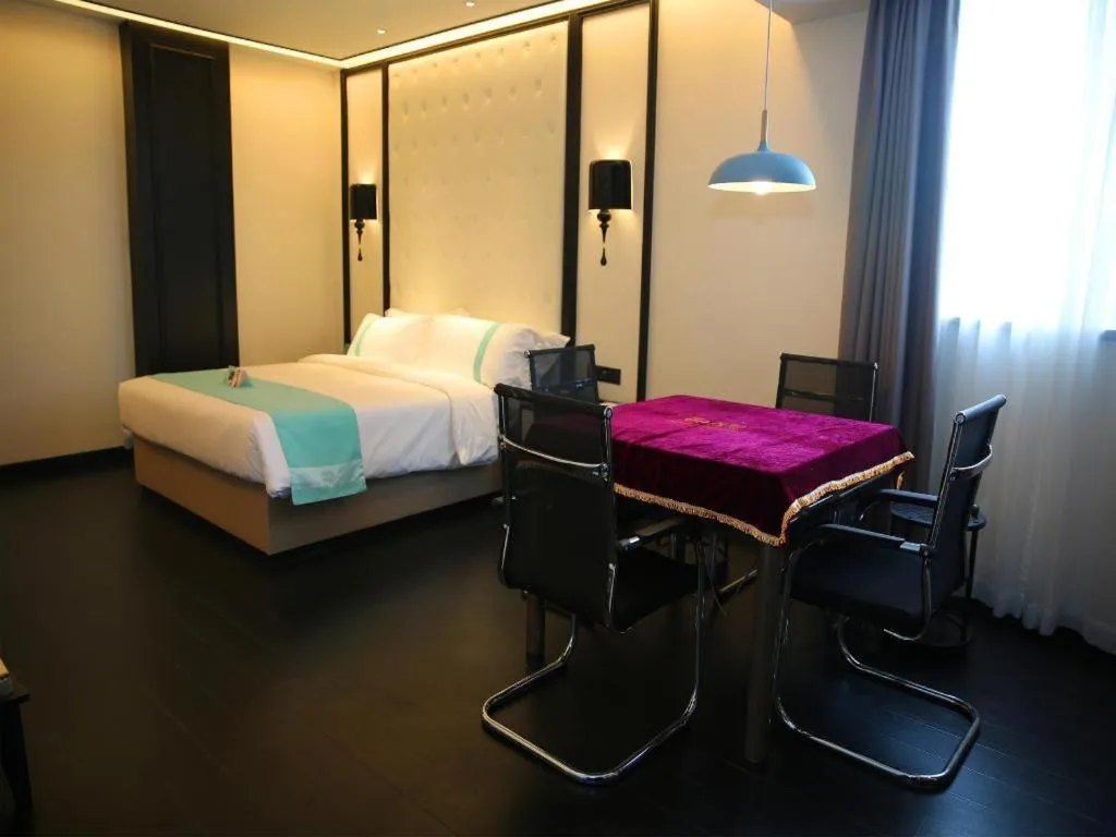 Bed in Xana Hotelle Nanchang Hongdu Middle Avenue Provincial TV Station