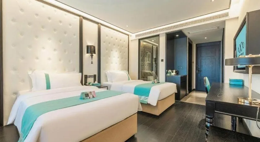 Bed in Xana Hotelle Nanchang Hongdu Middle Avenue Provincial TV Station