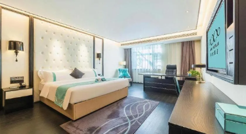 Bed in Xana Hotelle Nanchang Hongdu Middle Avenue Provincial TV Station
