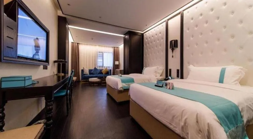 Bed in Xana Hotelle Nanchang Hongdu Middle Avenue Provincial TV Station