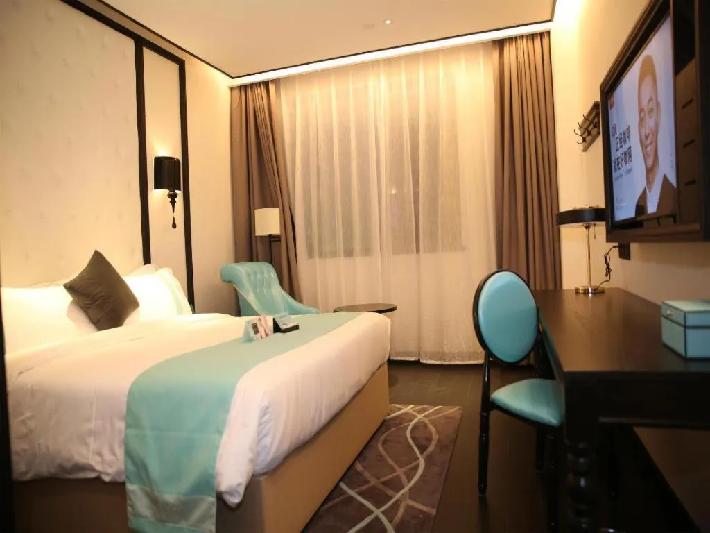 Bed in Xana Hotelle Nanchang Hongdu Middle Avenue Provincial TV Station