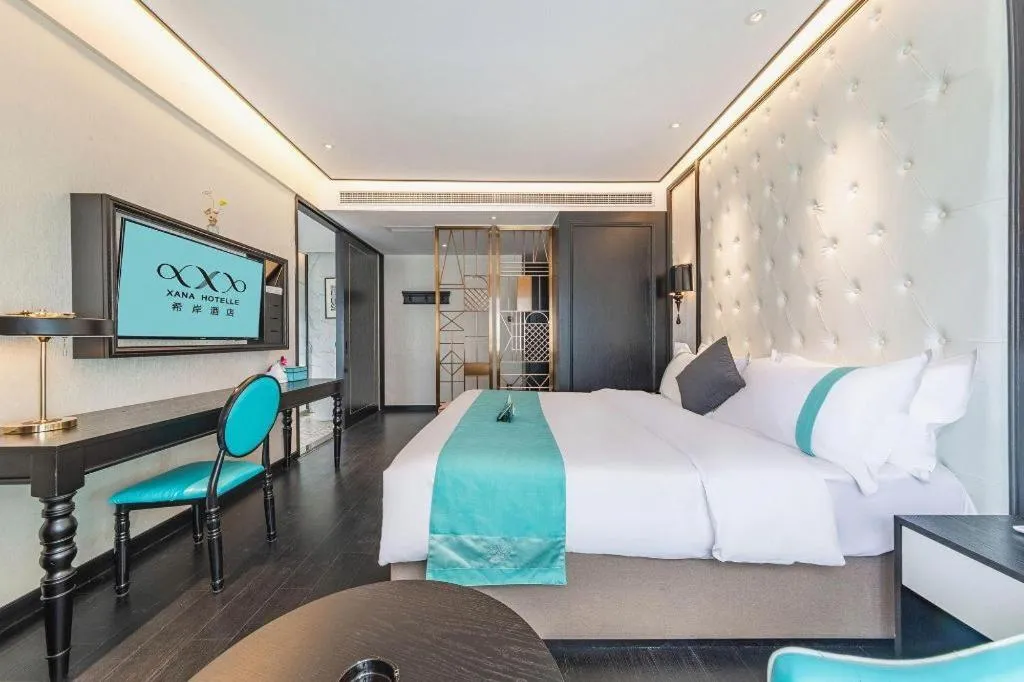 Bed in Xana Hotelle Nanchang Hongdu Middle Avenue Provincial TV Station